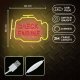 Neon PLEXI LED CHECK ENGINE yellow red NNE21 Neolia 3