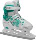 Łyżwy Roces Jokey Ice 3.0 Girl biało-turkusowe 450708 06 26-29 1