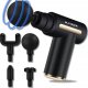 PISTOLET DO MASAŻU BEZPRZEWODOWY MASAŻER DO PLECÓW CIAŁA 4 KOŃCÓWKI MOCNY [MG-01 Black] 1