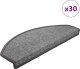 vidaXL Maty na schody 30 szt. Ciemnoszary 65x24x4 cm 1