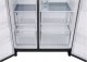 LG Refrigerator | GSLC41EPPE | Energy efficiency class E | Free standing | Side by side | Height 179 cm | Fridge net capacity 420 L | Freezer net capacity 221 L | Display | 36 dB | Black 4