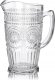 Pitcher with a handle Homla BARREL Transparent, 1.3 l 2