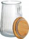 Pojemnik kuchenny do przechowywania z bambusową pokrywką 950ml Słoik 4
