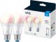 WiZ 60W E27 Standardform Tunable Baltas & Color Doppelpack 5