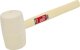 AWTOOLS MŁOTEK GUMOWY TRZON DREWNO BIAŁY 455g 1