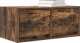 vidaXL Szafka RTV Dąb wędzony 60x31x25,5 cm Drewno klejone 4