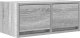 vidaXL Szafka RTV Szara Sonoma 60x31x25,5 cm Drewno klejone 2