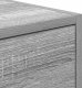 vidaXL Szafka RTV Szara Sonoma 60x31x25,5 cm Drewno klejone 10