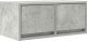 vidaXL Szafka RTV Beton Szary 60x31x25,5 cm Drewno klejone 2