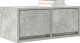 vidaXL Szafka RTV Beton Szary 60x31x25,5 cm Drewno klejone 4