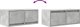 vidaXL Szafka RTV Beton Szary 60x31x25,5 cm Drewno klejone 9