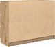 vidaXL Komoda Artisan Dąb 100x35x76 cm Drewno klejone 8