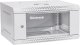 Szafa serwerowa wisząca RACK 19" 4U 400mm Netrack ECO-Line szara 1