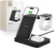 TECH-PROTECT QI15W-A37 3IN1 WIRELESS CHARGER FOR ANDROID & APPLE BLACK 1