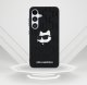 Etui Karl Lagerfeld Leather Monogram Pin  Logo Choupette Head Samsung Galaxy S25 czarny 11