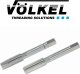 Komplet gwintowników lewy gwint HSS M 10 x 1.0 2 cz VOLKEL 1