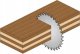 Tarcza tnąca do aluminium CMT 297.080.09M 216x30 mm 6