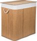 Laundry box with divider G21 63555173, 150l, bamboo 1