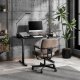 Biurko SENSE7 NOJO LIGHT Czarne 120 cmx60 cm 2