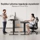 Biurko SENSE7 NOJO LIGHT Czarne 120 cmx60 cm 3