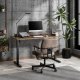 Biurko SENSE7 NOJO LIGHT Ciemnobrązowe 140 cmx70 cm 2