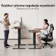 Biurko SENSE7 NOJO LIGHT Ciemnobrązowe 120 cmx60 cm 3