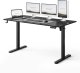 Biurko SENSE7 NOJO LIGHT Czarne 140 cmx70 cm 1