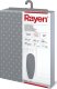 Rayen Średni pokrowiec na deskę do prasowania 130 x 47 cm szary 3