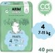 Muumi Baby, Pieluchomajtki ekologiczne 4 (7-11kg), 40 szt. 13