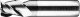 Frez węglikowy Baildon DIN 6527 K FWP3A 16 mm, VHM TiAlN, Z3, 82-16 mm 1