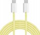 Kabel USB typu C - USB typu C 60 W 1 m żółty Kruger&amp;Matz Basic 2