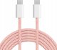 Kabel USB typu C - USB typu C 60 W 1,5 m różowy Kruger&amp;Matz Basic 2