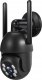 Zewnętrzna Kamera IP Wifi Obrotowa 8MPx Bezprzewodowa Ultra HD ZOOM CZARNA [TUYA BLACK] 1