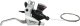 Klamkomanetka Shimano ST-M310-8R2, 8-rzędowa, V-brake, linka 2050 mm, czarno-srebrna 2