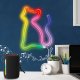 Neon dekoracyjny LED RGB KOT + pilot FLRN03 Forever Light 9