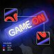 Neon dekoracyjny LED Plexi GAME ON multikolor FPNE23 Forever Light 5