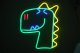 Neon dekoracyjny LED Plexi JURASSIC DINO multikolor FLNJ02 Forever Light 2