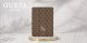 Guess GUFC13RM24PS4SGW iPad Air 13" 2024  brązowy/brown Magnetic 4G Big Logo 2