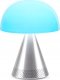 Lexon Mina Audio L LED lamp with bluetooth speaker aluminum polished / aluminum glossy LH76MAP 4