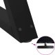 vidaXL Nogi do stołu jadalnego 2 szt. Czarne 90x(72-73,3) cm Stal 9