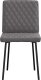vidaXL Krzesła stołowe, 2 szt., szare, obite sztuczną skórą 4