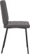 vidaXL Krzesła stołowe, 2 szt., szare, obite sztuczną skórą 5