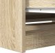 vidaXL Szafka RTV Sonoma Oak 80x35x54 cm Drewno klejone 10