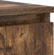 vidaXL Komoda z szufladami Dąb wędzony 100,5x35x76 cm Drewno klejone (3328448) 10