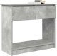 vidaXL Konsola z szufladami Betonowa Szarość 85,5x38,5x74,5 cm 4