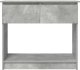 vidaXL Konsola z szufladami Betonowa Szarość 85,5x38,5x74,5 cm 6