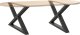 vidaXL Nogi do stolika kawowego 2 szt. Antracyt 70x(42-43,3) cm Stal 8
