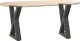 vidaXL Nogi do stolika kawowego 2 szt. Antracyt 38x(42-43,3) cm Stal 8