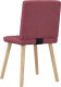 vidaXL Krzesła stołowe, 6 szt., winna czerwień, tapicerowane tkaniną 6