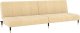 vidaXL 2-osobowa kanapa, kremowa, tapicerowana aksamitem 2